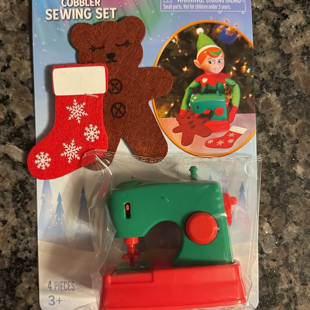 Elf Mates (Elf on the Shelf) cobbler sewing kit, accessories elf on the shelf